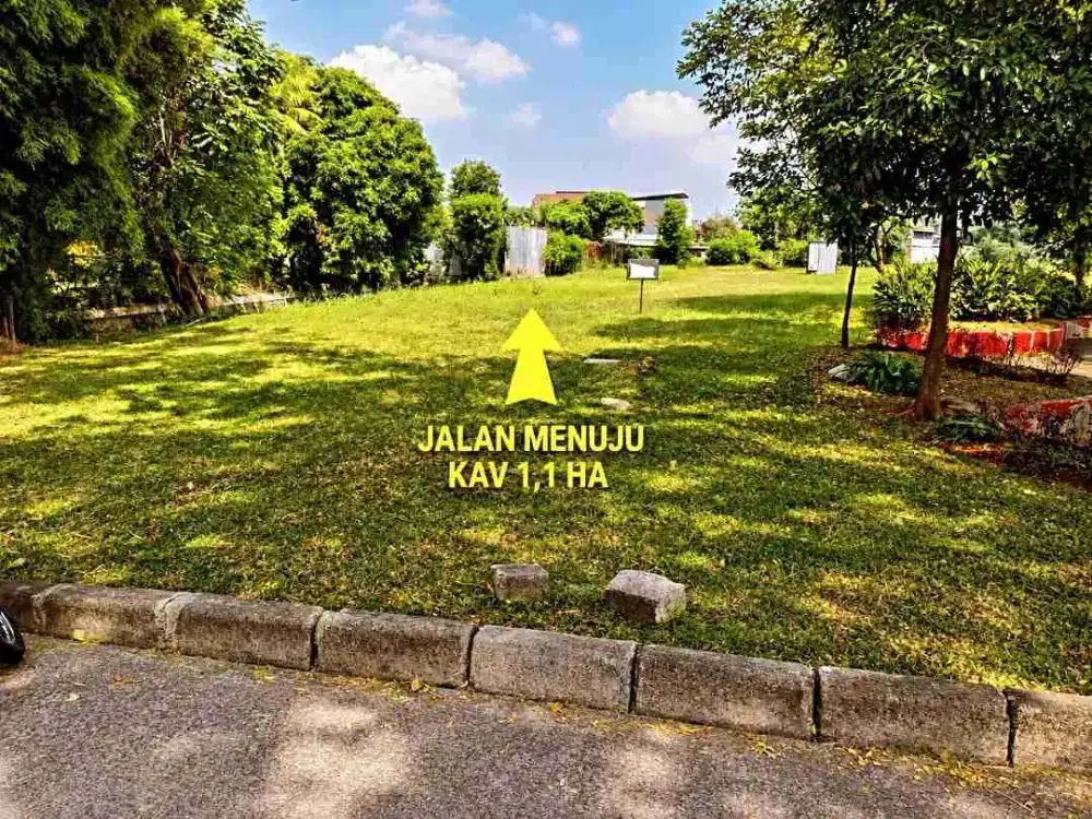kavling Joglo 1.1ha Kembangan Jakbar Zona K2 Perdagangan
