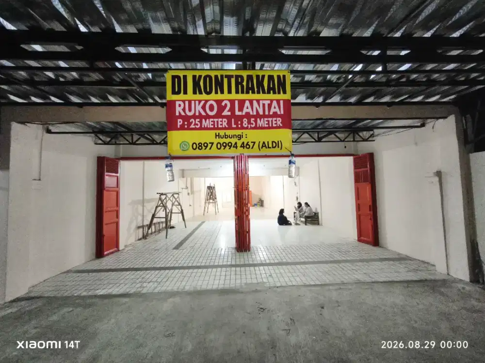 DISEWAKAN RUKO 2 LANTAI