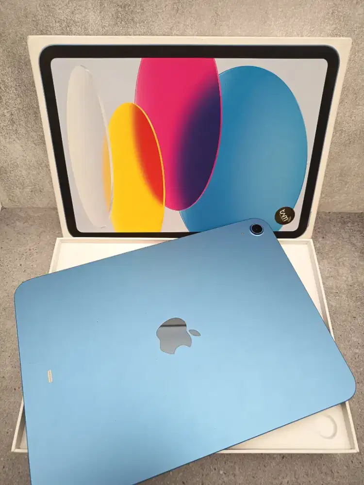 iPad Gen 11 (A16) 128GB (Blue) Resmi iBox, BH 99%/96, Garansi Mei 2027