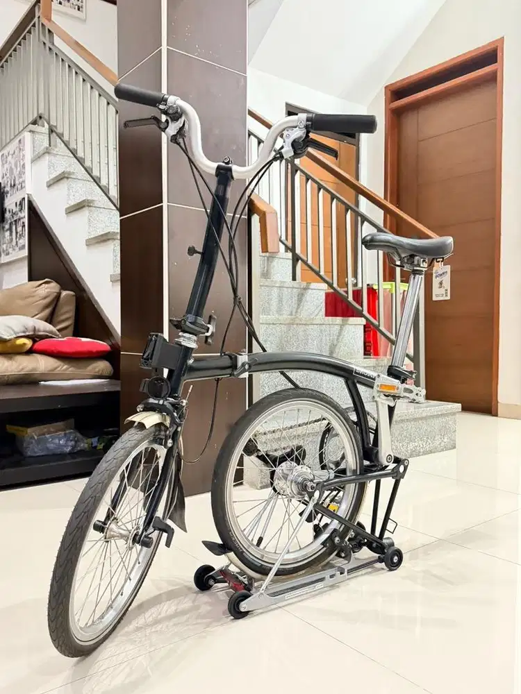 Sepeda Lipat Brompton M6L Black 2020