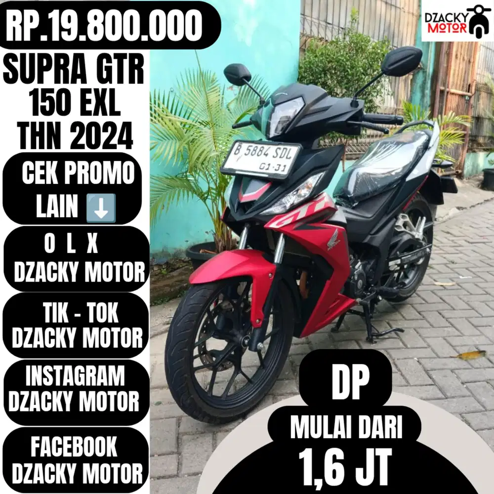 SUPRA GTR 150 EXL 2024 SECOND LIKE NEW