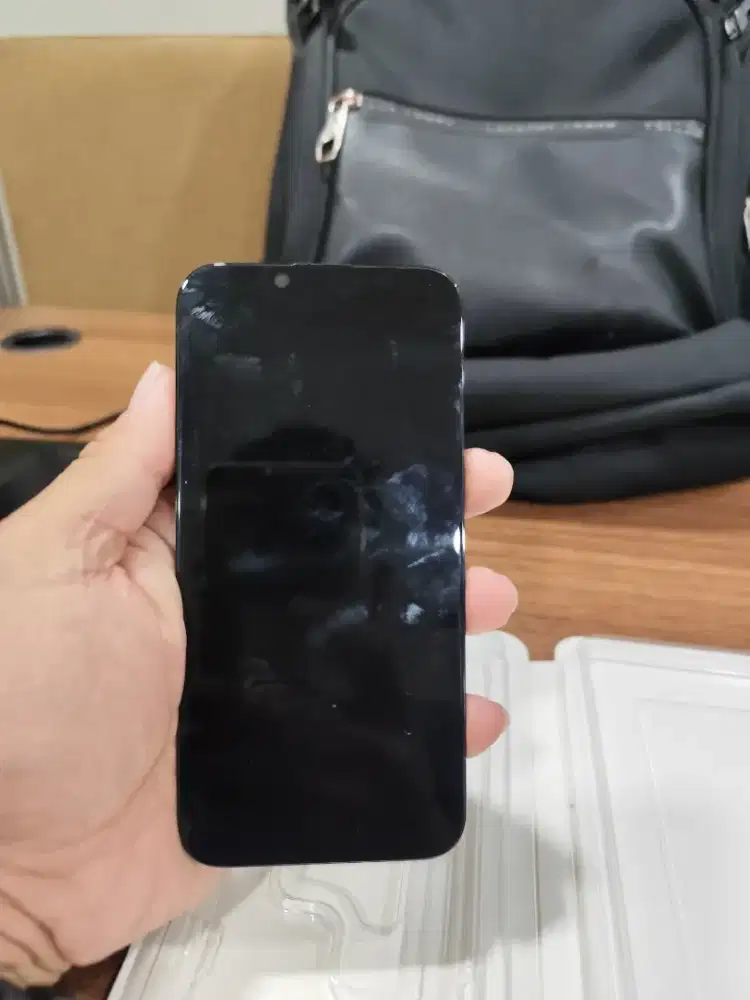 Lcd iphone copotan ori 13 pro minus whitescreen