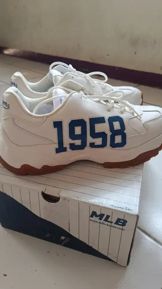 mlb korea bigball chunky curve la dodgers sneakers