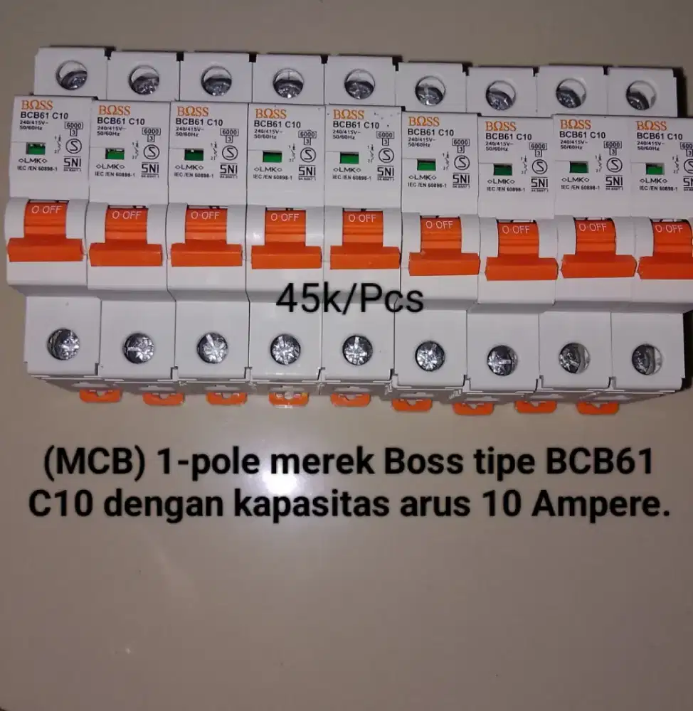 Listrik rumah MCB