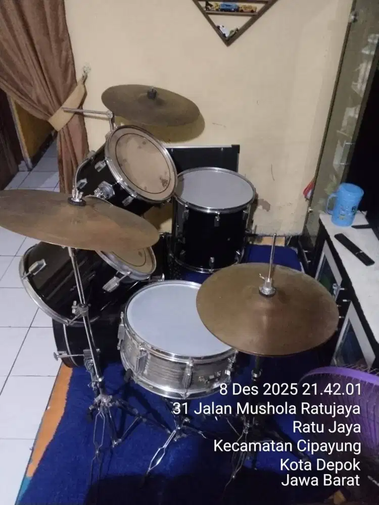 Di Jual drum merk Rolling 1 set komplit