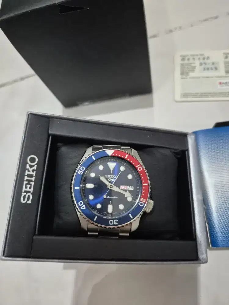 Seiko 5 Sports Automatic SRPD53K1 / SEIKO PEPSI