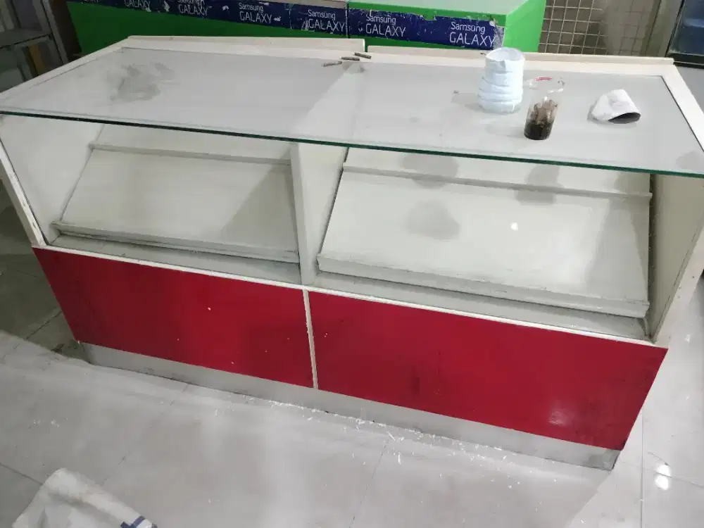 Jual etalase pajangan uk.150x60x80