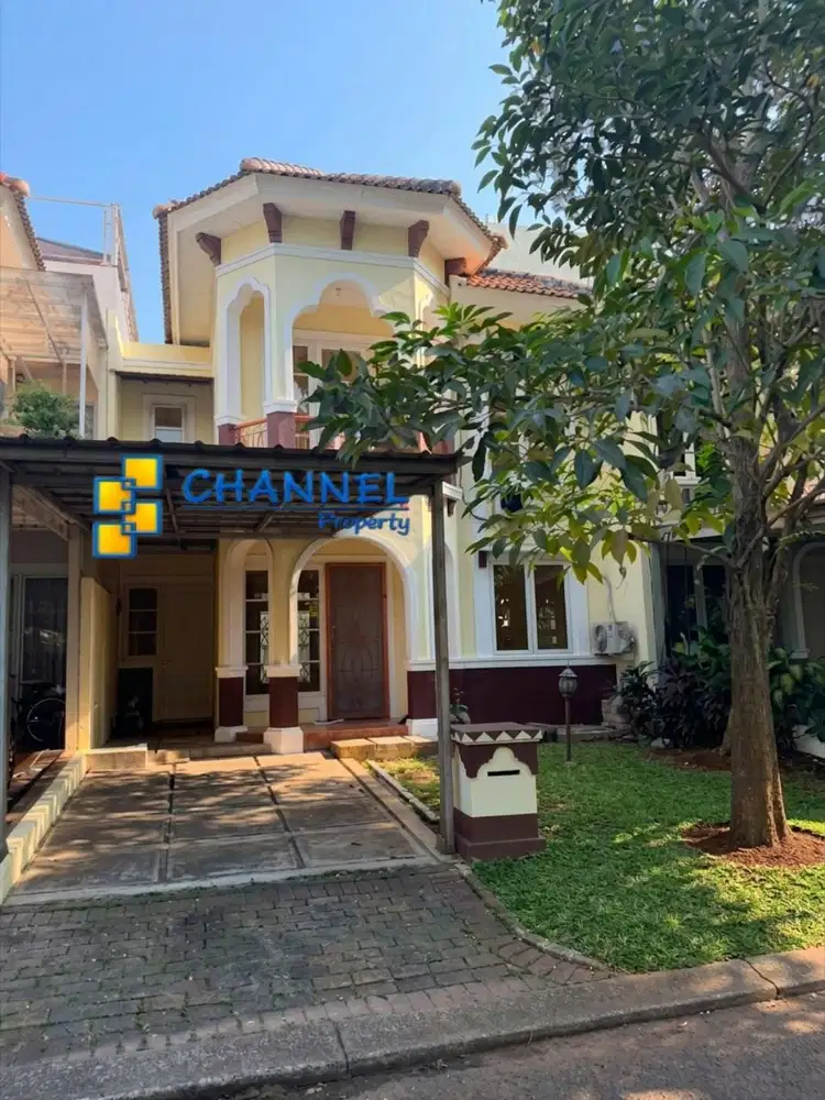 Jual Rumah Bagus 2 Lantai Depan Taman Delatinos Mexicano BSD