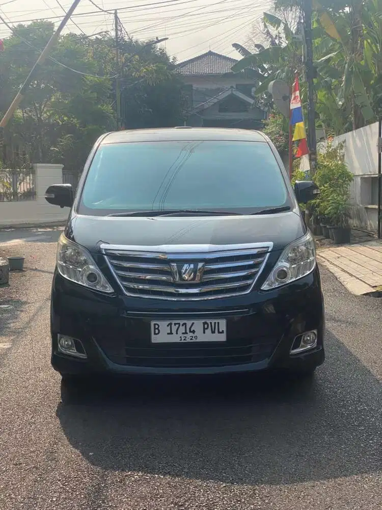 Toyota Alphard G 2.4 2013
