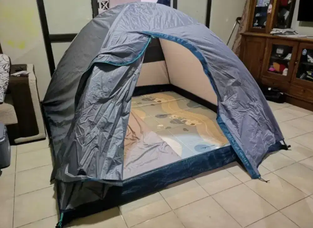 Tenda Camping dan Kasur Angin