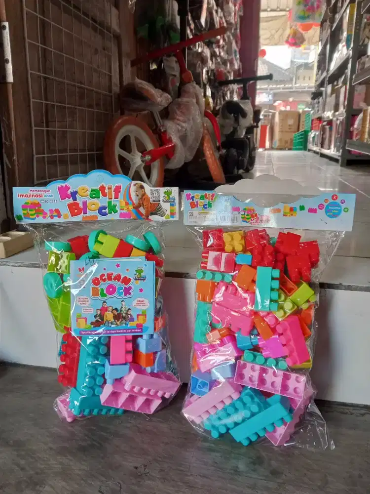 Mainan Anak Block isi 85pcs