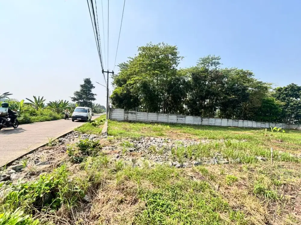 Promo Murah 1 Jt-an Tanah Kavling Dekat Stasiun Jatake, SHM