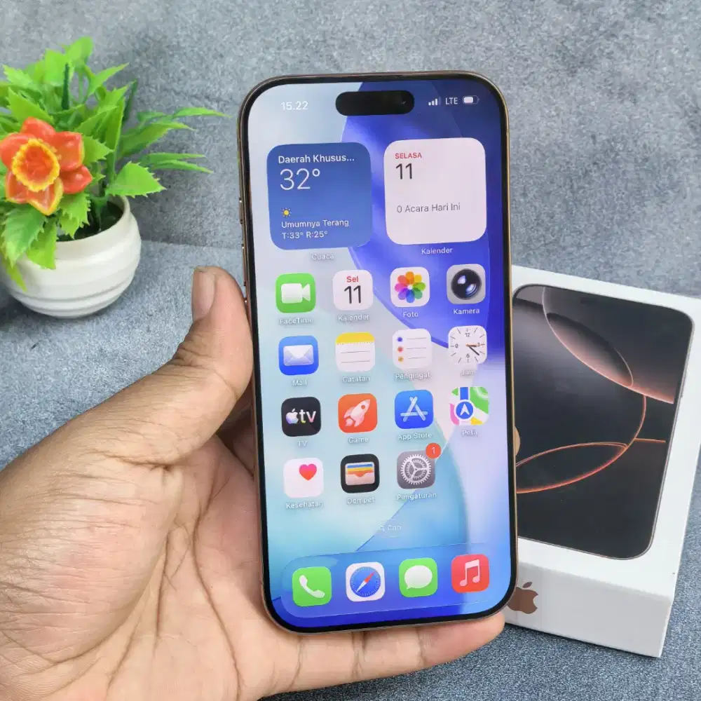 BACA DESKRIPSI || IPHONE 16 PRO 128gb Dessert Ex Inter All Operator