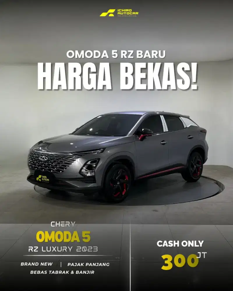 [Mobil baru Km 0] CHERY OMODA 5 RZ LUXURY 2023