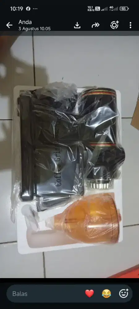 Muranee Manual Coffee Grinder B600BN - Alat Penggiling Kopi Manual