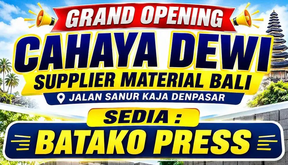 BATAKO PRESS KUAT DAN KOKOH