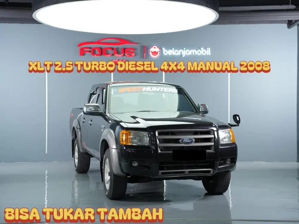 FORD RANGER DOBEL CABIN XLT 2.5 TURBO DIESEL 4X4 MANUAL 2008