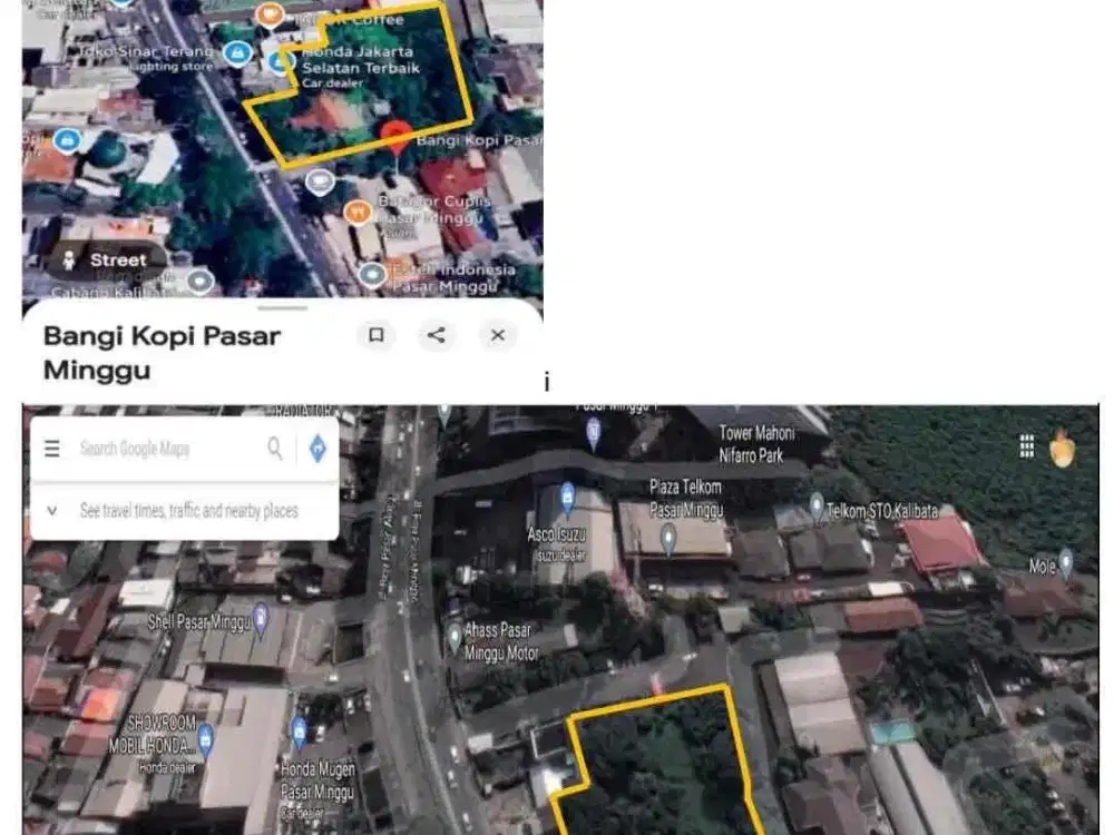 Dijual tanah strategis di pejaten timur kota jakarta