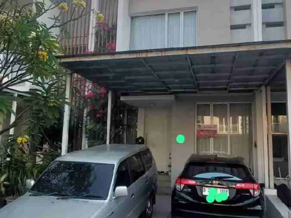 rumah semi furnish siap huni cluster yara jakarta garden city