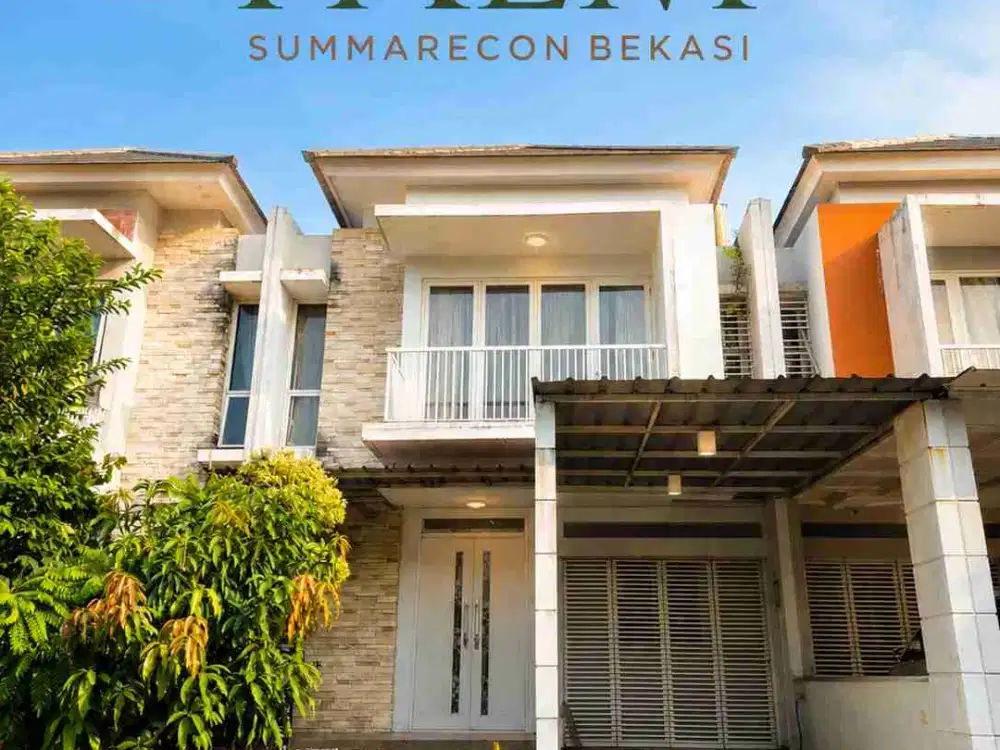 Jual Rumah Summarecon Bekasi Cluster Palm lebar 7
