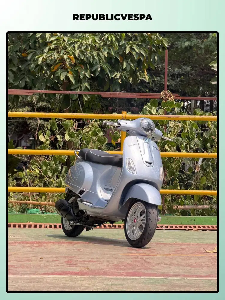 TERMURAH PIAGGIO VESPA LX 125 IGET FACELIFT TAHUN 2023 GREY DELICATO