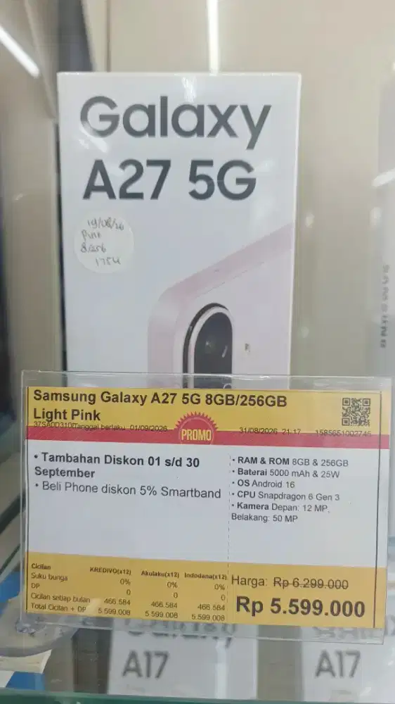 SAMSUNG A27 5G NEW