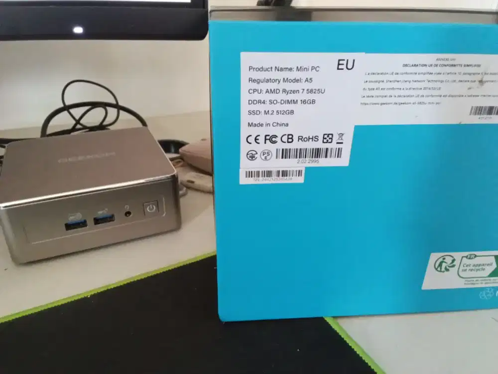 Mini pc geekom A5