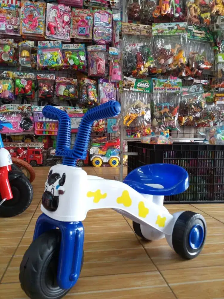 mainan anak sepeda sapi non musik