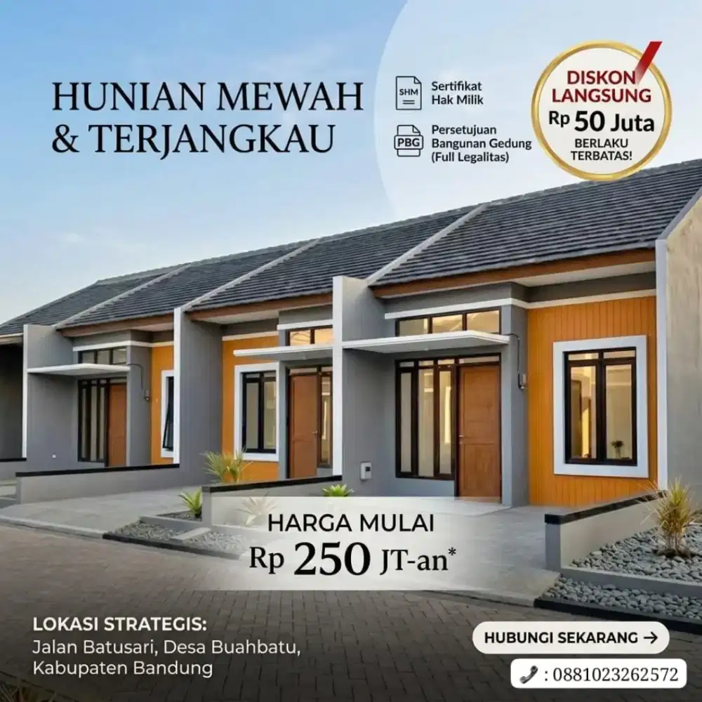 Rumah murah legalitas shm