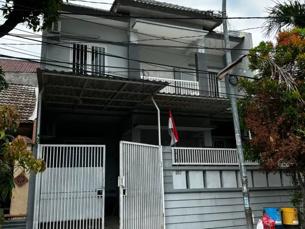 DIJUAL RUMAH SIAP HUNI 2 LANTAI Jl. JAMBANGAN SAWAH - SURABAYA (AS)