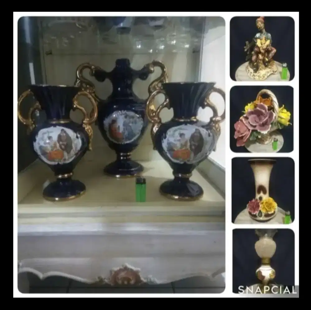 Aneka Barang Pajangan Antik dari Italy.  #Citayam