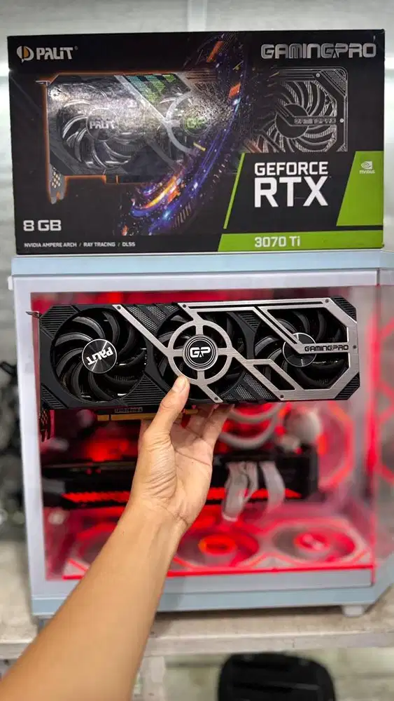 VGA Palit Gamingpro RTX 3070Ti 8GB GDDR6X 256Bit Triple Fan