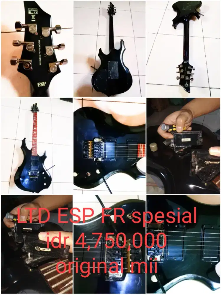Gitar listrik LTD DR spesial oryginal Indonesia