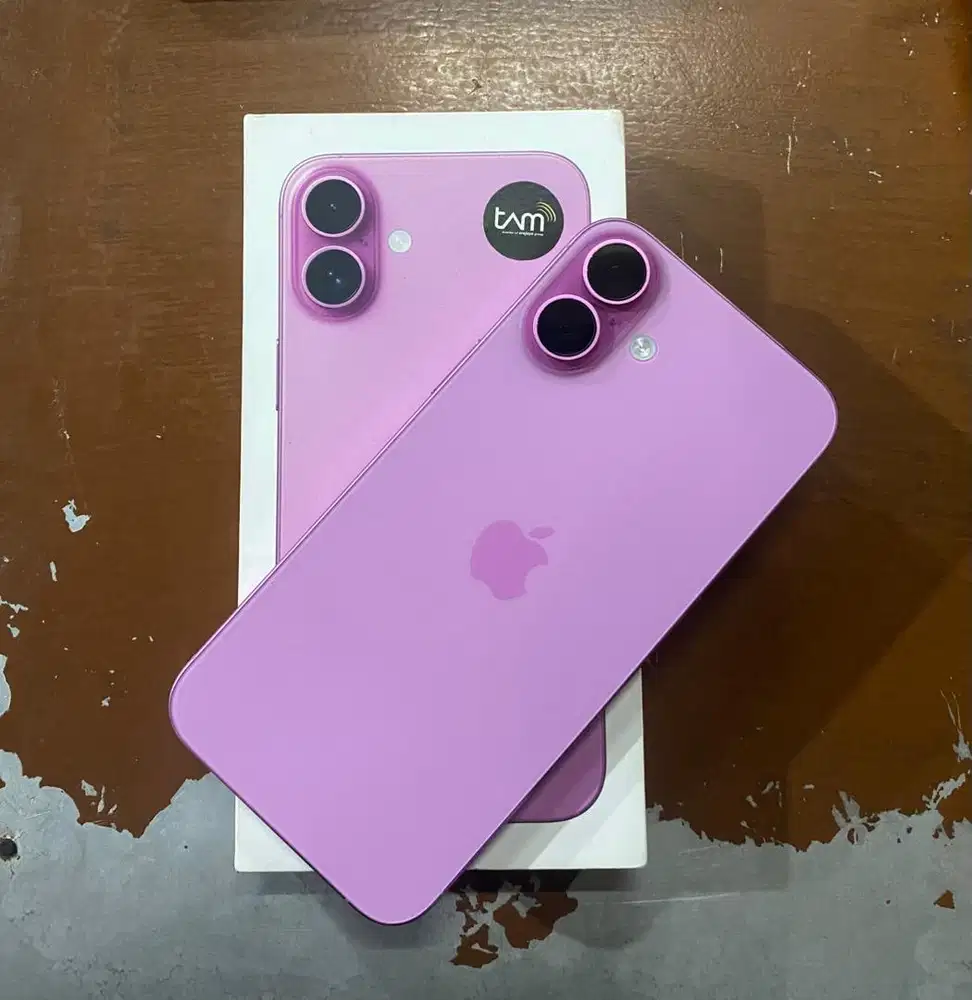IPHONE 16 PLUS 256GB PINK RESMI IBOX