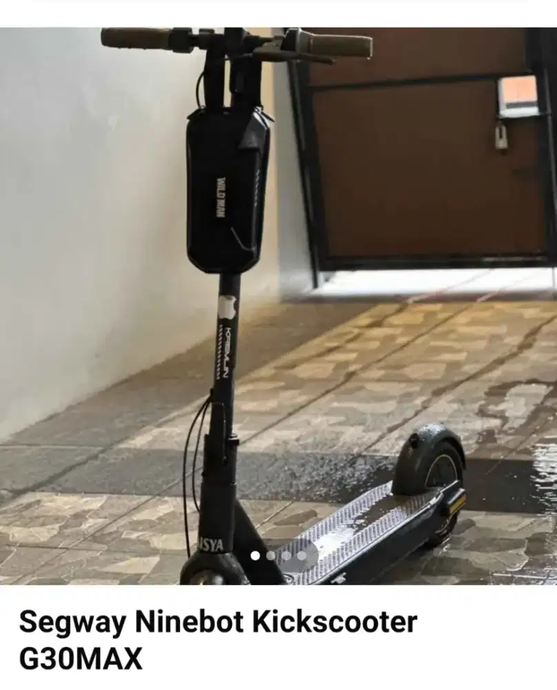Ninebot Kickscooter G30 MAX; Scooter Keren Mulus Siap Pakai