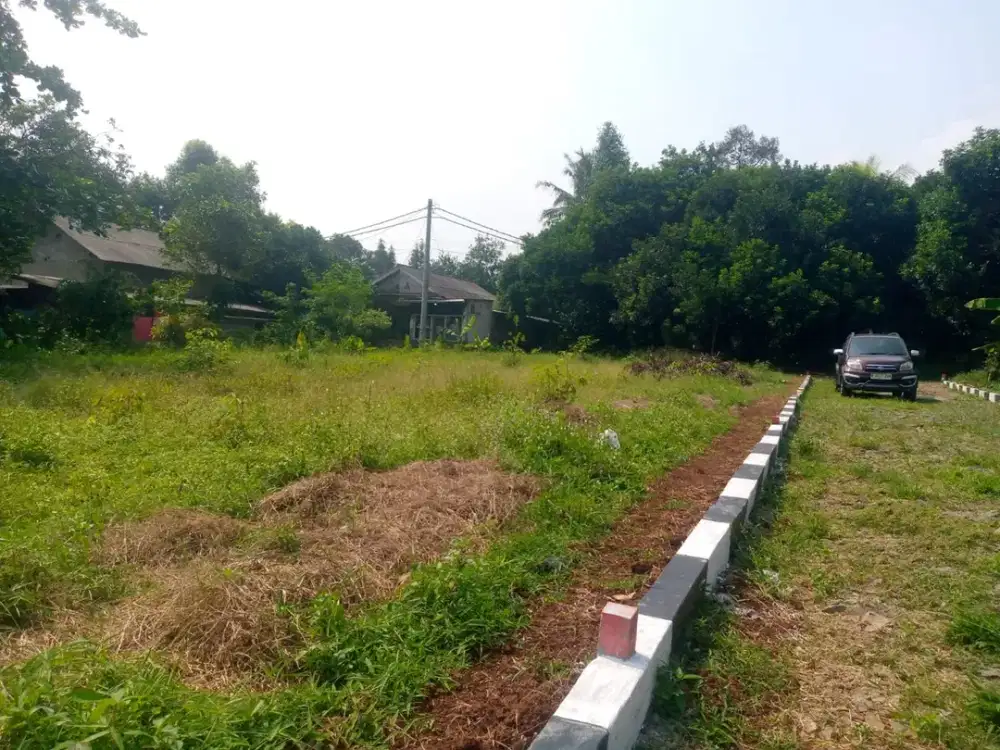 Tanah Kavling Murah 7 Menit Gerbang Tol Burangkeng, SHM Siap Balik Nama