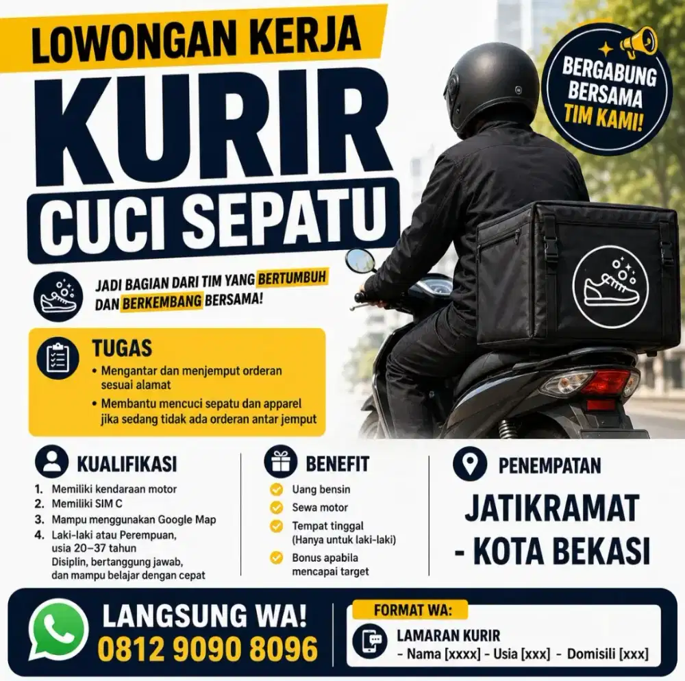 LOWONGAN KERJA KURIR