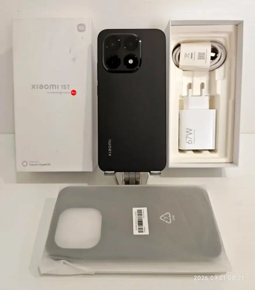 Xiaomi 15T 12/512 Gb Likenew 99% Garansi Resmi Januari 2027 bisa TT/BT