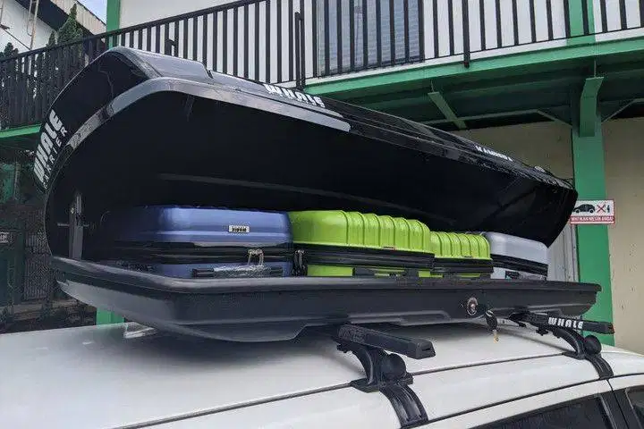 Roofbox Whale Carrier start 4 jt an Original 350 L, 550 L, 650 L