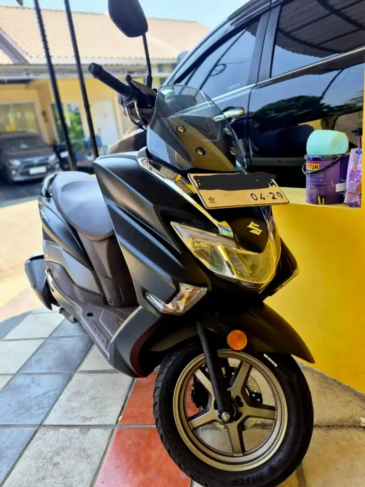 Suzuki Burgman street ex 125cc 2024 Km 10rb antik like new istimewa