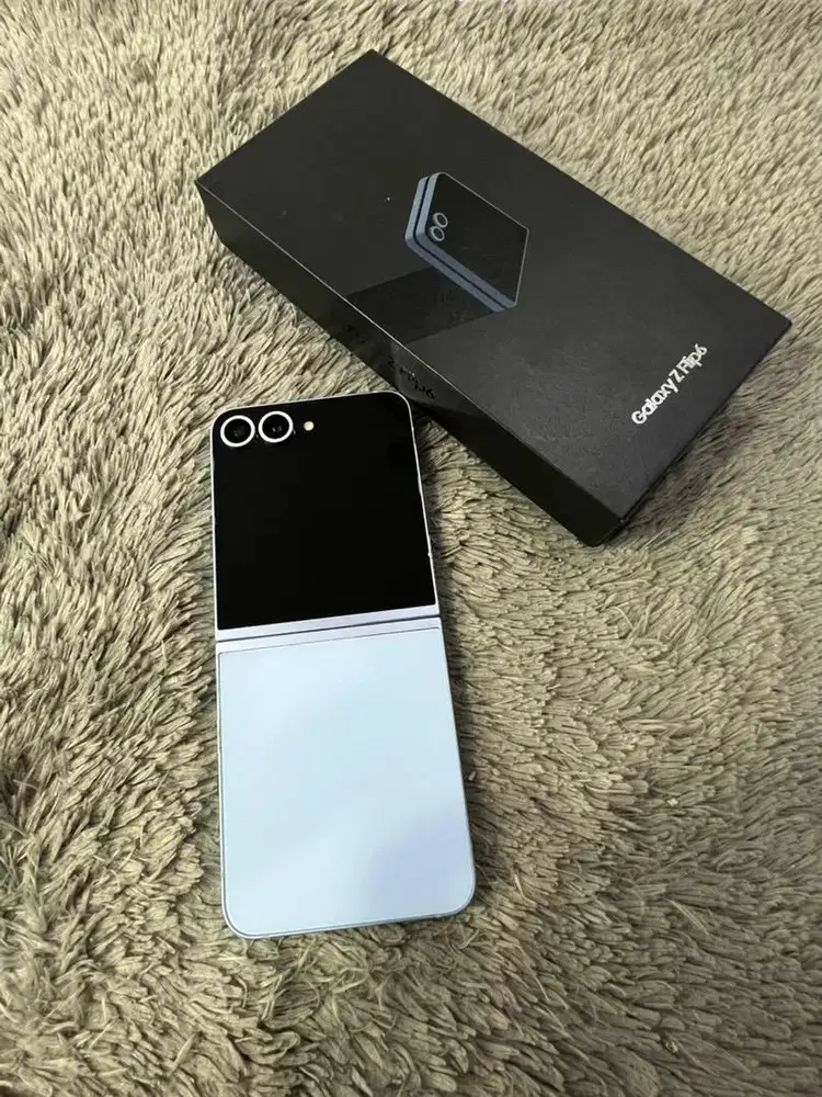 Samsung Z flip 6 12/512gb resmi fullset oem