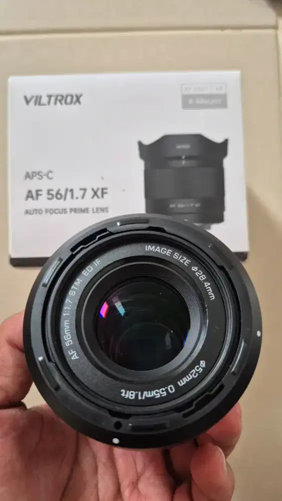 Lensa Viltrox APSC AF 56mm f1.7 AF for Fujifilm