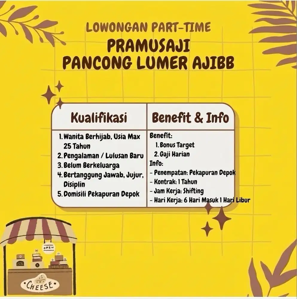 Partime Pramusaji Pancong Lumer Ajibb