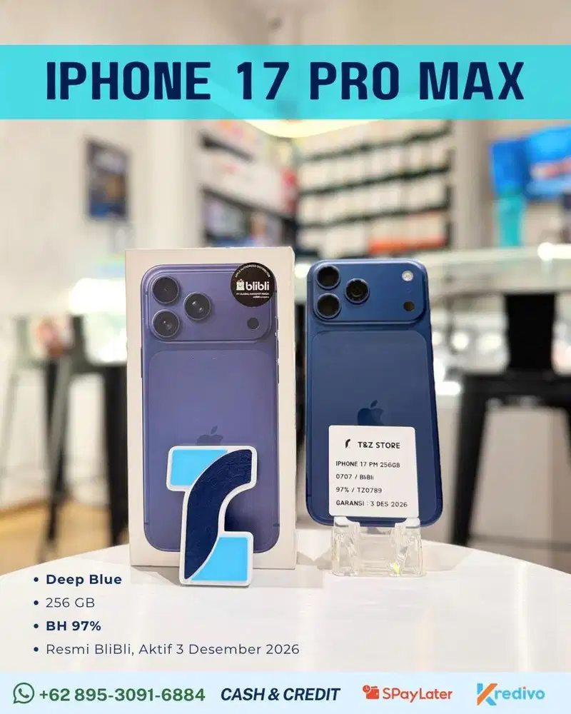 IPHONE 17 PROMAX 256GB - DEEP BLUE