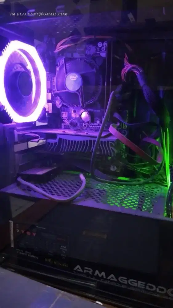 CPU i5 4460 lengkap monitor