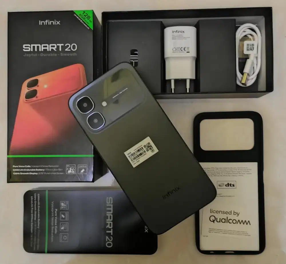 INFINIX SMART 20 - RAM 4+4/128 GB || 1 BULAN PAKAI