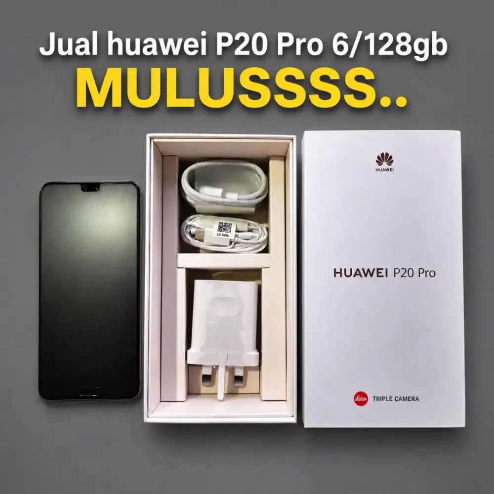 Jual Hp Huawei P20 Pro 6/128 - Mulusss