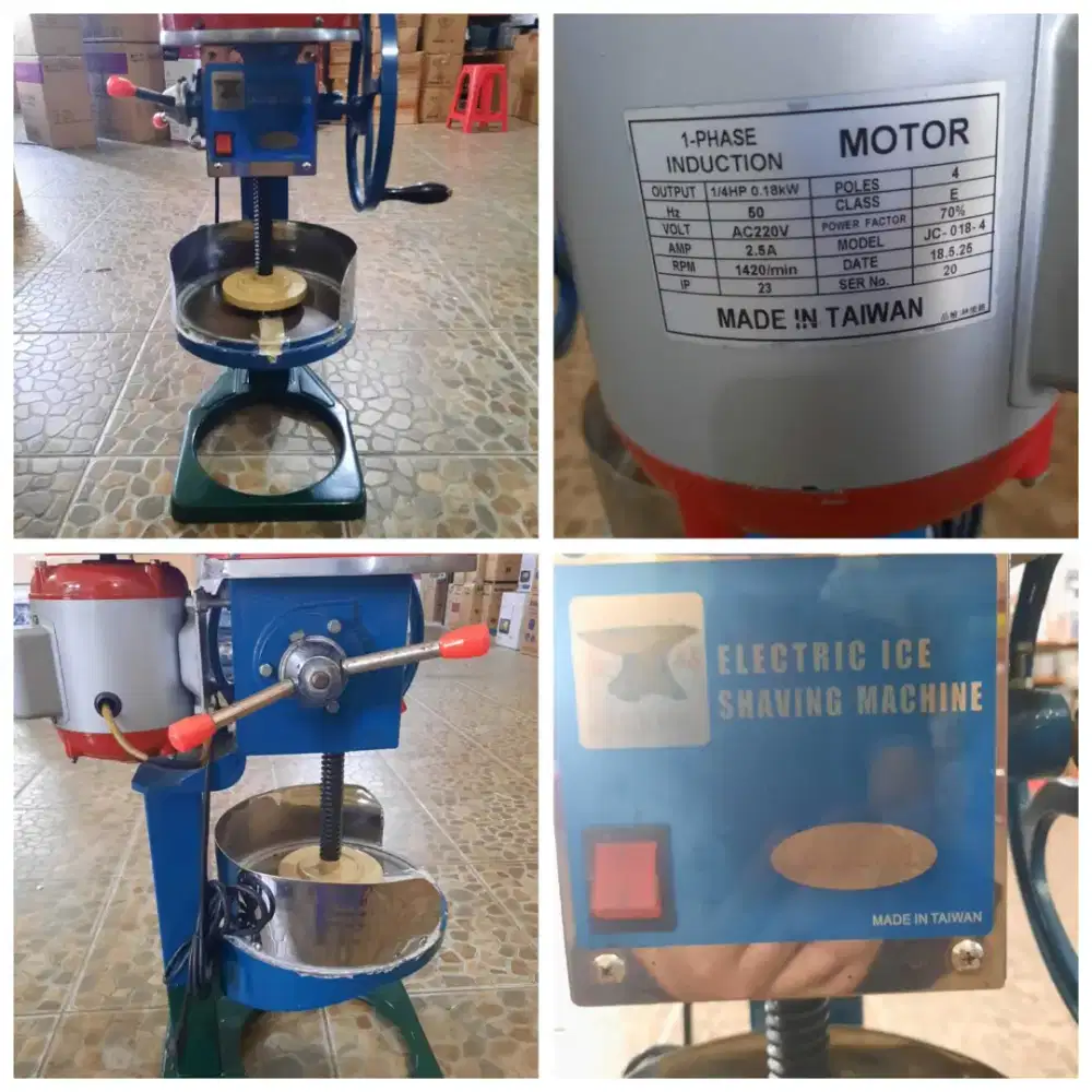 Dijual mesin serut es listrik second CH -IS700 made in Taiwan