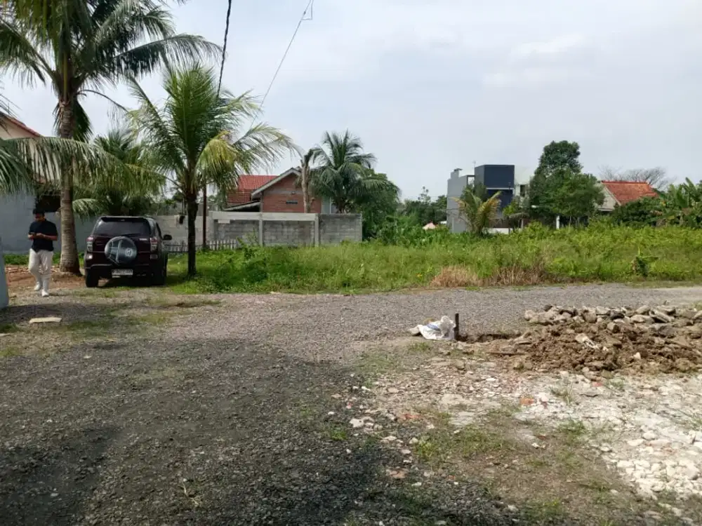 Tanah Kavling Cocok Invest Kost 7 Menit Kampus IPB, SHM Siap Balik NAma