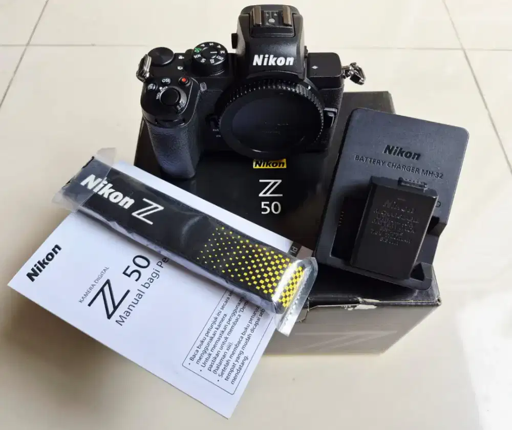 Kamera Mirrorless Nikon Z50 Body Only Like New